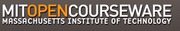 Logo of MIT Open Courseware for our ranking of free online college courses for credit