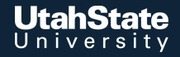 Logo of Utah State University for our ranking of free online college courses for credit