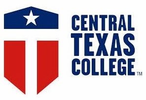 A logo of Central Texas College for our ranking of the top online colleges for military.