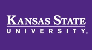 A logo of Kansas State University for our ranking of the most affordable farm and ranch management degrees.