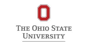 A logo of Ohio State University for our ranking of the most affordable certified midwifery programs.