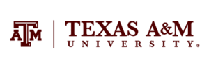 A logo of Texas A&M University for our ranking of the top colleges for online doctorate degrees.