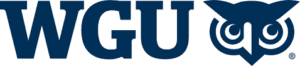 A logo of Western Governors University for our ranking of the top online colleges for military.