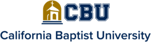 A logo of California Baptist University for our ranking of the top colleges for online master's degrees.