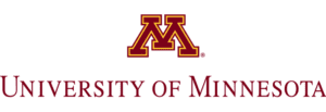 A logo of University of Minnesota for our ranking of the most affordable master's in genetics.