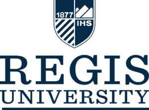 A logo of Regis University for our ranking of the top colleges for online master's degrees.