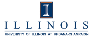 A logo of University of Illinois for our ranking of the most affordable masters's in data science. 