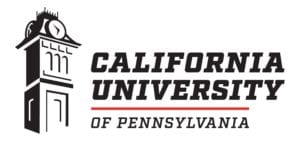 A logo of California University of Pennsylvania for our ranking of the top online colleges for military.