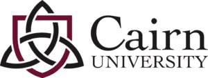 A logo of Cairn University for our ranking of the most affordable online schools in Philadelphia.