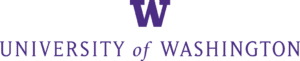 A logo of University of Washington for our ranking of the most affordable masters's in data science. 