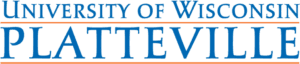 A logo of University of Wisconsin-Platteville for our ranking of the top online colleges for military.