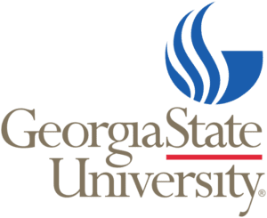 A logo of Georgia State University for our ranking of the most affordable bachelor's in artificial intelligence.