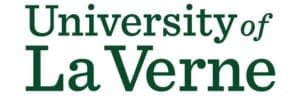 A logo of University of La Verne for our ranking of the top online colleges in California.