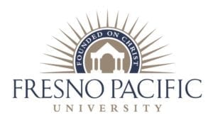 A logo of Fresno Pacific University for our ranking of the top online colleges in California.