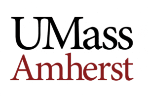 A logo of University of Massachusetts for our ranking of the most affordable bachelor's in artificial intelligence.