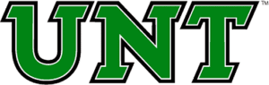 A logo of University of North Texas for our ranking of the top online colleges for military.