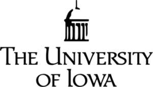 A logo of University of Iowa for our ranking of the most affordable masters's in data science. 