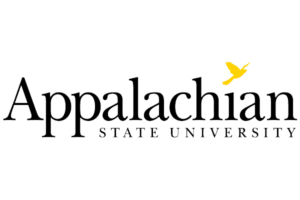 A logo of Appalachian State University for our ranking of the top colleges for online doctorate degrees.