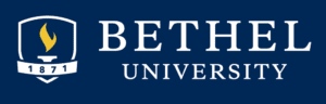 A logo of Bethel University for our ranking of the most affordable certified midwifery programs.