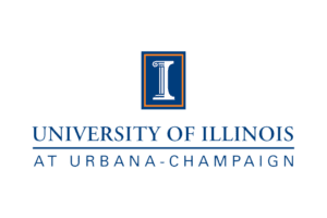 A logo of University of Illinois Urbana-Champaign for our ranking of the most affordable masters of aerospace engineering degrees.