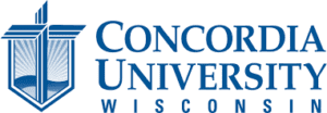 A logo of Concordia University Wisconsin for our ranking of the most affordable online master's in sustainability. 