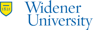 A logo of Widener University for our ranking of the most affordable online schools in Philadelphia.