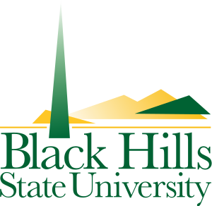 A logo of Black Hills State University for our ranking of the most affordable online master's in sustainability. 