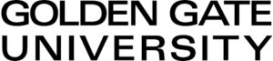 A logo of Golden Gate University for our ranking of the top online colleges in California.
