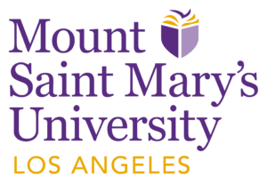 A logo of Mount Saint Mary's University for our ranking of the top online colleges in California.