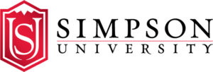 A logo of Simpson University for our ranking of the top online colleges in California.
