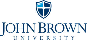 A logo of John Brown University for our ranking of the top online colleges for military.
