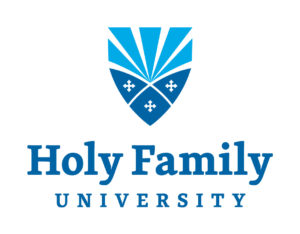 A logo of Holy Family University for our ranking of the most affordable online schools in Philadelphia.