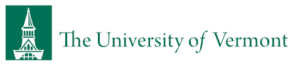 A logo of University of Vermont for our ranking of the most affordable online master's in sustainability. 