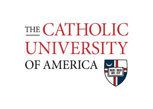 A logo of The Catholic University of America for our ranking of the top colleges for online doctorate degrees.