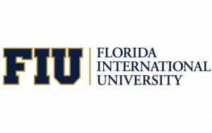 A logo of Florida International University for our ranking of the top online colleges in Florida.