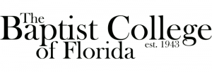 A logo of Baptist College of Florida for our ranking of the top online colleges in Florida.
