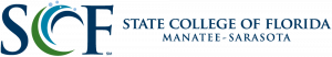 A logo of State College of Florida for our ranking of the top online colleges in Florida.