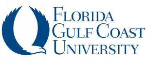 A logo of Florida Gulf Coast University for our ranking of the top online colleges in Florida.