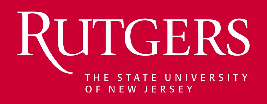 A logo of Rutgers University for our ranking of the largest online nonprofit colleges
