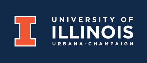 A logo of the University of Illinois at Urbana-Champagne for our ranking of the largest online nonprofit colleges