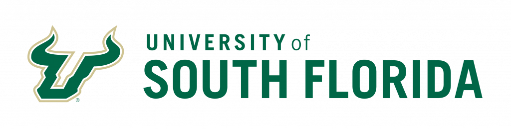A logo of the University of South Florida for our ranking of the largest online nonprofit colleges