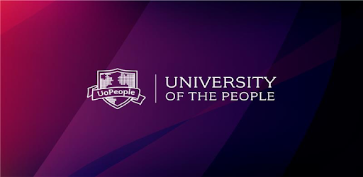 A logo of the University of the People for our ranking of the largest online nonprofit colleges
