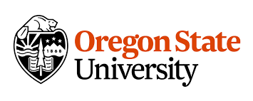 A logo of Oregon State University for our ranking of the top online veterinary and zoology programs.