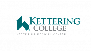 A logo of Kettering College for our ranking of the top 10 most affordable Christian colleges for nursing.
