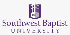 A logo of Southwest Baptist University for our ranking of the top 10 most affordable Christian colleges for nursing.