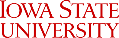 A logo of Iowa State University for our ranking of the largest online nonprofit colleges