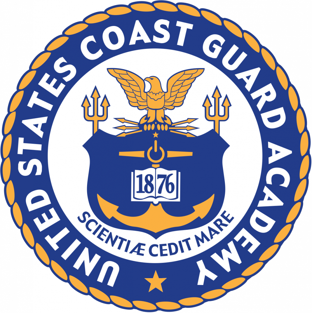 A logo of the United States Coast Guard Academy for our article on the best free colleges