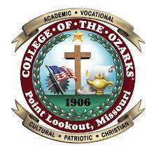 A logo of College of the Ozarks for our article on the best free colleges